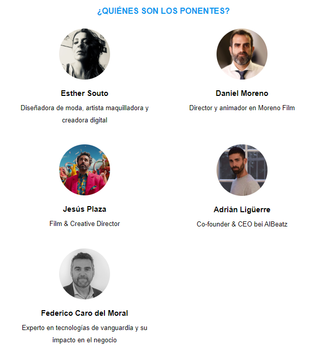 Ponentes en IA Generative Day 2024