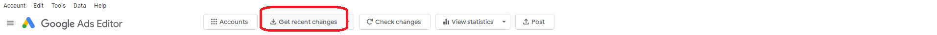 Crear Anuncio de Búsqueda Adaptable (RSA) desde Google Ads Editor: Paso 1