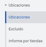 Rendimiento por Ubicaciones en campañas de Máximo Rendimiento PMax)