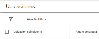 Ajustes de puja por ubicaciones geográficas en campañas de máximo rendimiento (PMax)