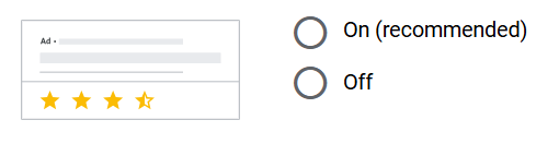 Google Ads Seller Ratings